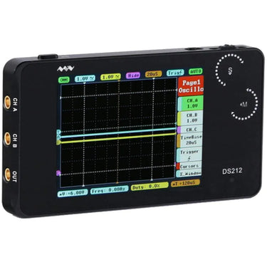DS212 Portable Digital Storage Oscilloscope Nano Handheld Bandwidth 1MHz Sampling Rate 10MSa/s Thumb Wheel from NSE Imports #1.